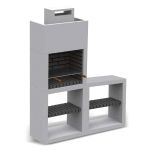 Barbacoa Modular CHIC de obra ampliable para cocina exterior
