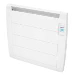 Emisor seco digital SERIE L de Fácula con diseño de esquinas curvas en color blanco