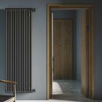 Radiador de agua Tesi 2 columnas color grafito de 12 elementos