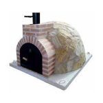 Horno Mediterráneo de leña para jardín y cocina exterior