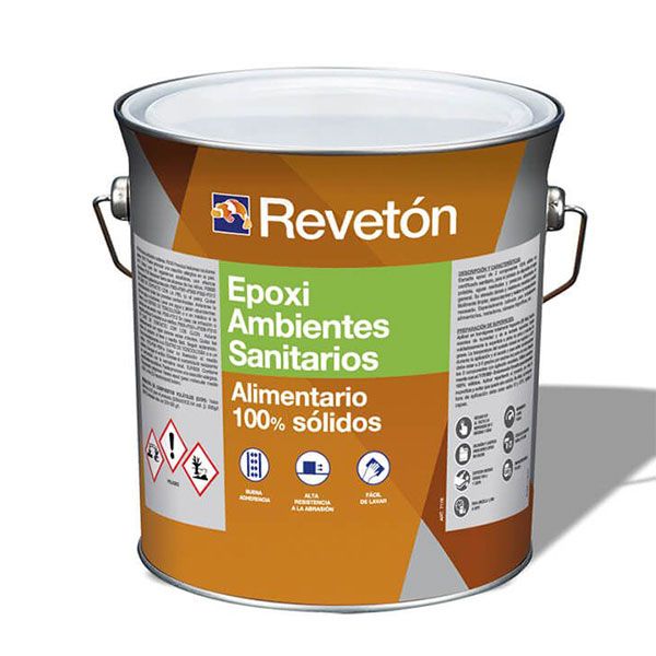 pintura reveton expoxi para ambientes sanitarios almacenes lavin