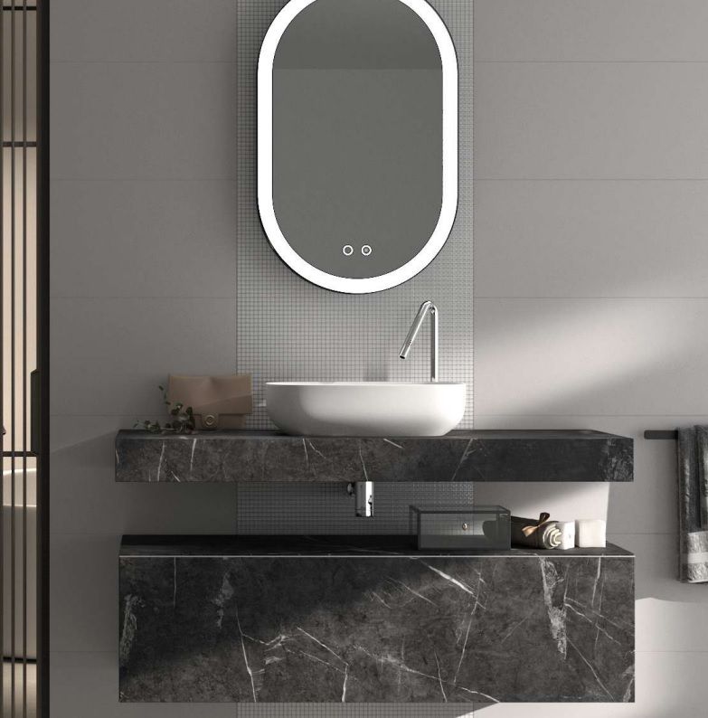 mueble de baño mármol