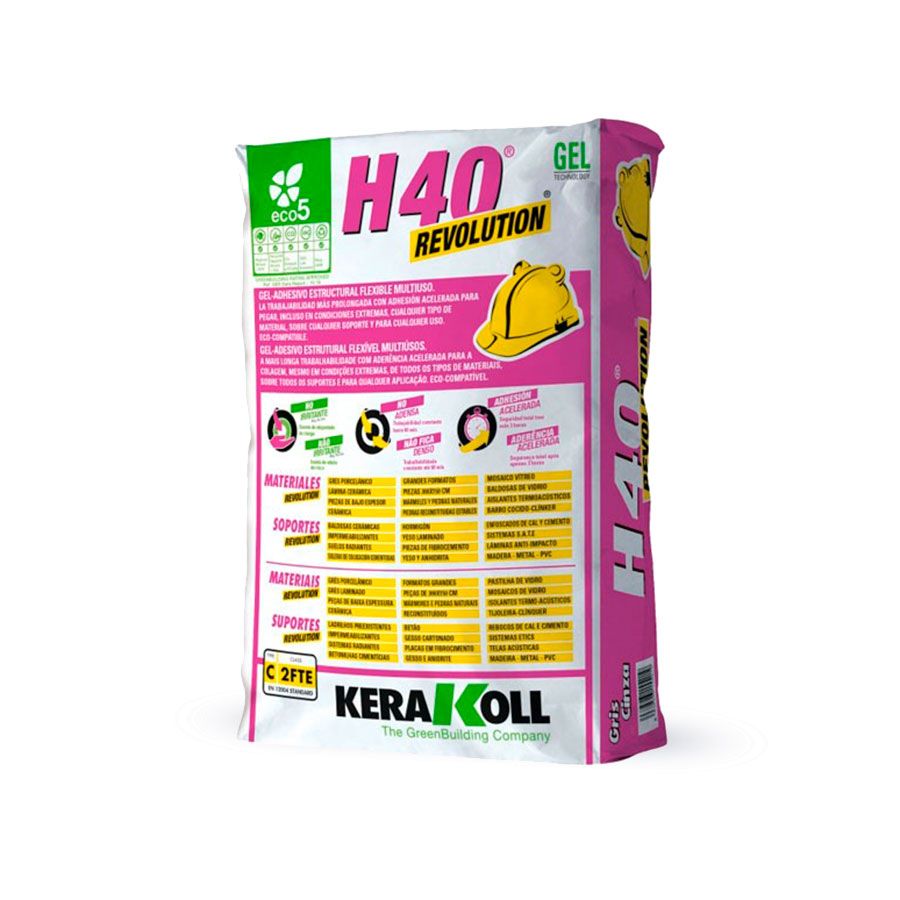 comprar gel adhesivo h40 revolution kerakoll